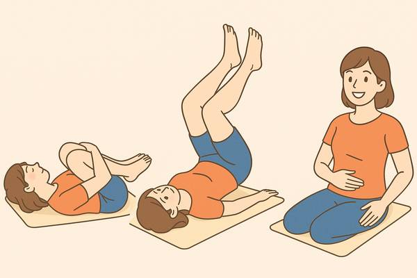 自宅で簡単!腹直筋を“押して引く”リバース腹筋で快便宣言